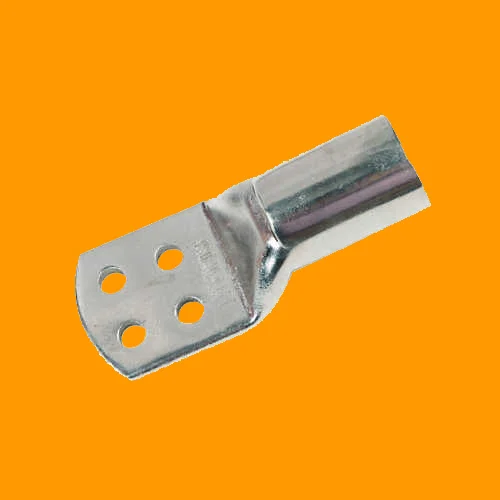 Copper Tubular Cable Terminal Ends Heavy Duty 4 Hole Type - Copper Lugs