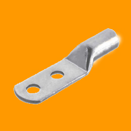 Aluminium Tubular Terminal Ends Double Hole - Copper Lugs