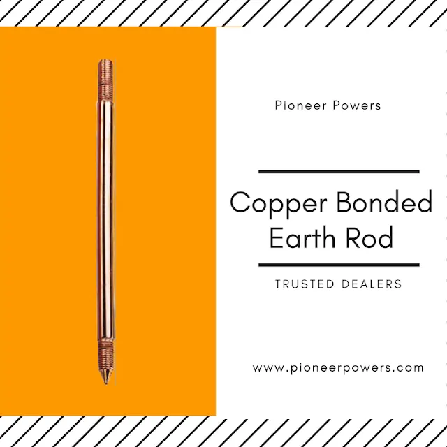 Copper bonded earthing rod - Pioneer Powers International